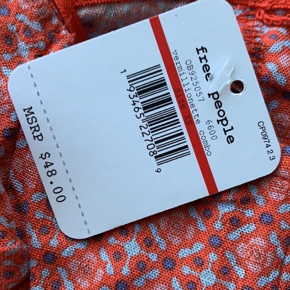 FREE PEOPLE INTIMATELY LUCKY NOW BRAMI CROP TOP XS - Picture 11 of 12